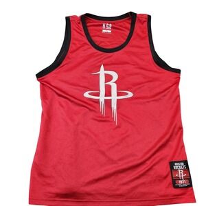 Houston Rockets Jalen Green #4 NBA Basketball Tank Top Shirt Mens XL Red Black